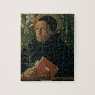 St Dominic, 1515 (Öl auf Leinwand) Puzzle