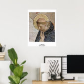 St. Dominic By Fra Angelico Poster (Heimbüro)