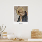 St. Dominic By Fra Angelico Poster (Küche)