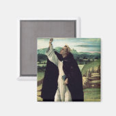 St. Dominic, c.1498-1505 Magnet (Vorderseite/Rückseite)