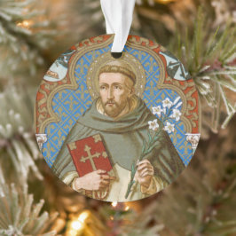 St. Dominic de Guzman (BK 011) Circular Acrylic Ornament