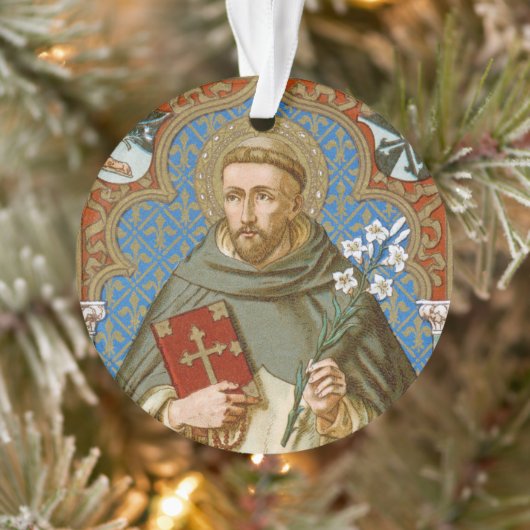 St. Dominic de Guzman (BK 011) Circular Acrylic Ornament (Baum)
