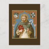 St. Dominic de Guzman (BK 011) Postkarte (Vorderseite)