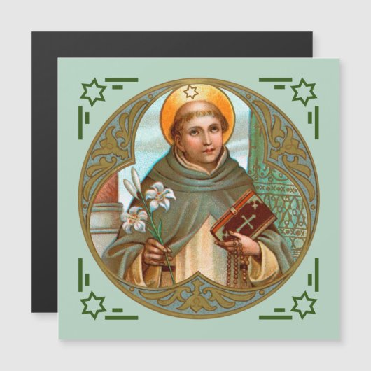 St. Dominic de Guzman (BK 07) Magnetkarte (Vorne/Hinten)