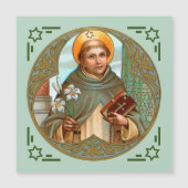 St. Dominic de Guzman (BK 07) Magnetkarte (Vorderseite)