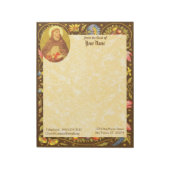 St. Dominic de Guzman (PM 02) 11"x8,5" Notizblock (Rotiert)