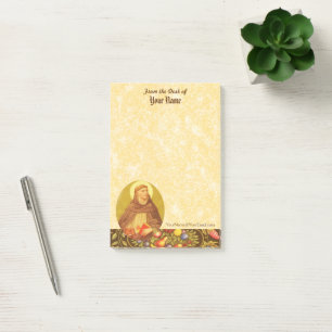 St. Dominic de Guzman (PM 02) 4"x6" Post-it Klebezettel