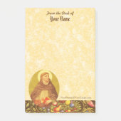 St. Dominic de Guzman (PM 02) 4"x6" Post-it Klebezettel (Vorderseite)