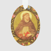 St. Dominic de Guzman (PM 02) Acryl Ornament (Vorderseite)