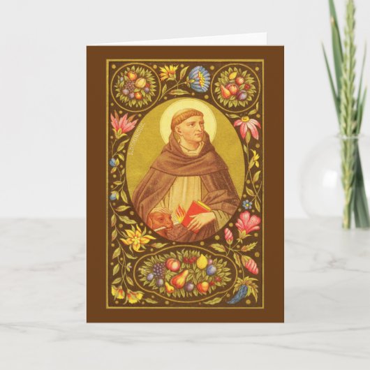 St Dominic de Guzman (PM 02) Blank Greeting Card Karte (Vorderseite)
