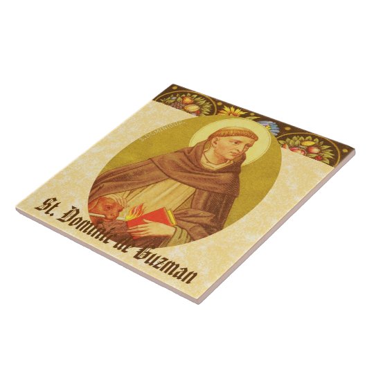 St. Dominic de Guzman (PM 02) Fliese (Seite)