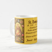 St. Dominic de Guzman (PM 02) Kaffeemaschine Tasse (Vorderseite Links)