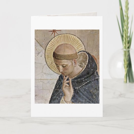 St Dominic durch Fra Angelico Karte (Vorderseite)