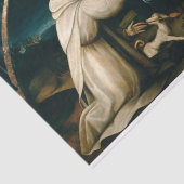 St. Dominic erhält Rosenkranz von Plautilla Nelli Seidenpapier (Ausschnitt)