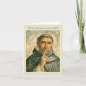St. Dominic Geburtstagskarte Karte (Vorderseite)