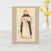 St Dominic mit dem Rosenbeet Karte (Gelbe Blume)