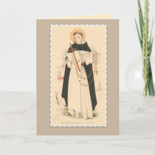St Dominic mit dem Rosenbeet Karte