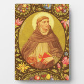 St. Dominic (PM 02) 5"x7" Plaque 2 mit Easel Fotoplatte (Vorderseite)