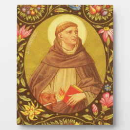 St. Dominic (PM 02) 8"x10" Plaque 2 with Easel Fotoplatte