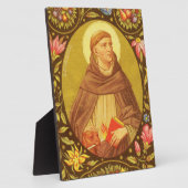 St. Dominic (PM 02) 8"x10" Plaque 2 with Easel Fotoplatte (Seite)