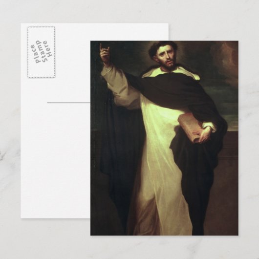 St. Dominic Postkarte (Vorne/Hinten)