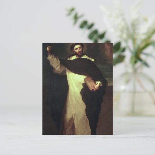 St. Dominic Postkarte (Stehend Vorderseite)