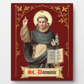 St. Dominic Preaching (BEN 002) Fotoplatte (Vorderseite)