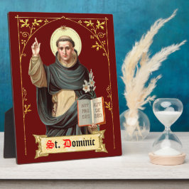 St. Dominic Preaching (BEN 002) Fotoplatte