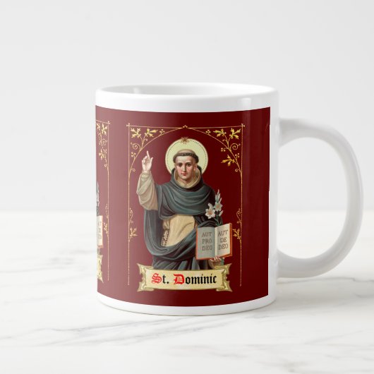 St. Dominic Preaching (BEN 002) Jumbo-Tasse (Rechts)