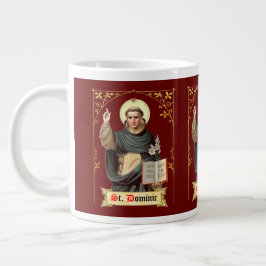 St. Dominic Preaching (BEN 002) Jumbo-Tasse