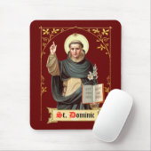 St. Dominic Preaching (BEN 002) Mousepad (Mit Mouse)