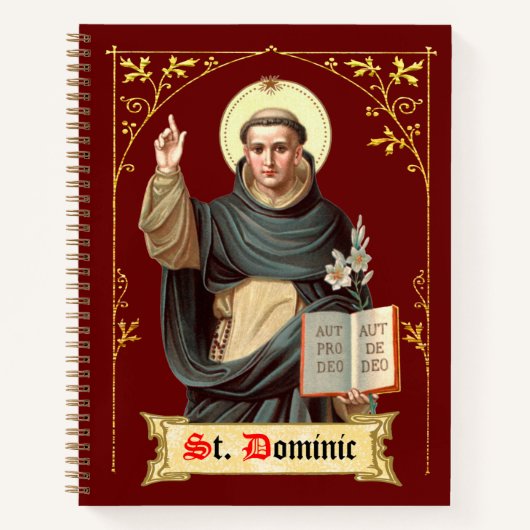 St. Dominic Preaching (BEN 002) Notizblock (Vorderseite)