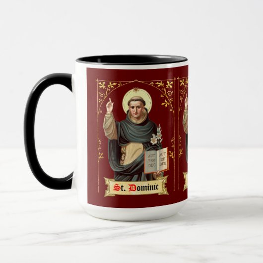 St. Dominic Preaching (BEN 002) Tasse (Links)