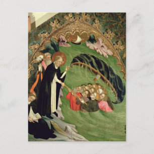 St. Dominic Rescuing Shipwrecked Postkarte