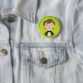 St Dominic Savio Button (Beispiel)