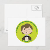 St. Dominic Savio Postkarte (Vorne/Hinten)