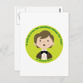 St. Dominic Savio Postkarte (Vorne/Hinten)
