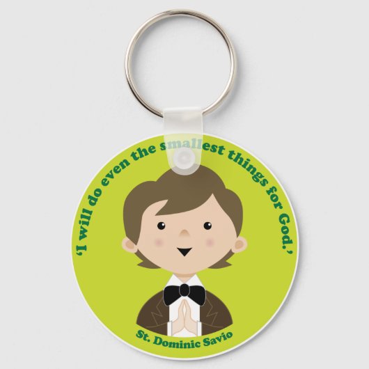 St. Dominic Savio Schlüsselanhänger (Vorderseite)