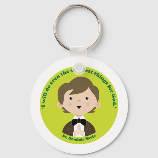 St. Dominic Savio Schlüsselanhänger (Vorderseite)