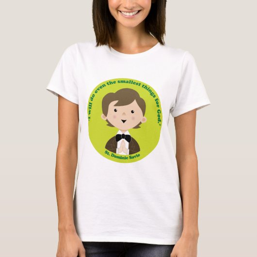 St. Dominic Savio T-Shirt (Vorderseite)