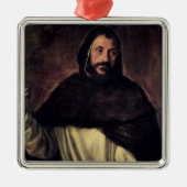 St Dominic Silbernes Ornament (Vorne)