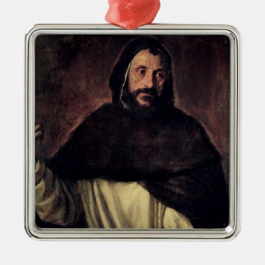 St Dominic Silbernes Ornament (Vorne)