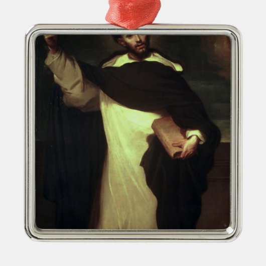 St Dominic Silbernes Ornament (Vorne)