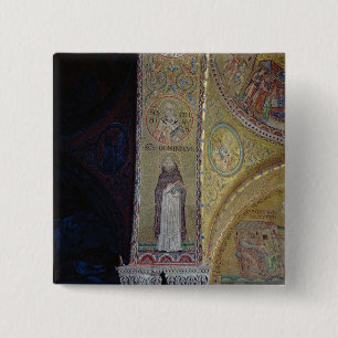 St Dominic und Sankt Nikolaus, Mosaik im Atrium Button