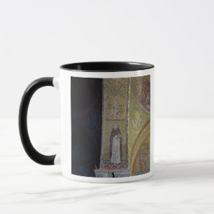 St Dominic und Sankt Nikolaus, Mosaik im Atrium Tasse