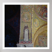 St. Dominic und St. Nikolaus, Mosaik im Atrium Poster (Vorne)