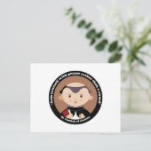 St. Dominic von Guzman Postkarte (Stehend Vorderseite)