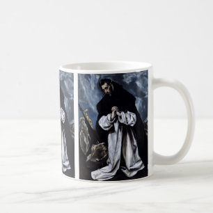 St. Dominikus betend von El Greco Kaffeetasse