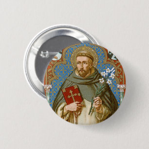 St. Dominikus de Guzman (BK 011) Button
