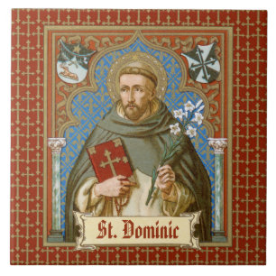 St. Dominikus de Guzman (BK 011) Fliese